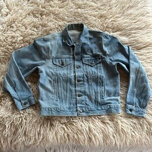 Vintage Distressed Denim Jacket